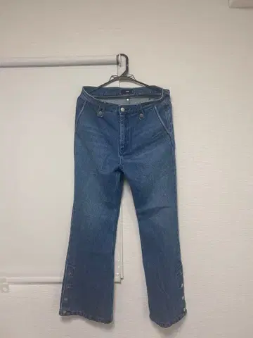 가격 인하 가능!! HARE 데님 블루 플레어 팬츠