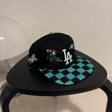 귀멸의 칼날 다저스 야구 모자