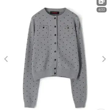 투모로우랜드 CABaN 가디건 (그레이 도트)