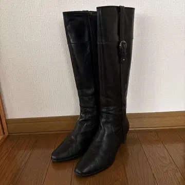 다이애나 롱 부츠 블랙 24.5