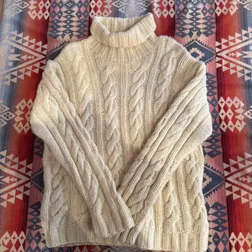 랄프 로렌 로우게이지 니트 터틀넥