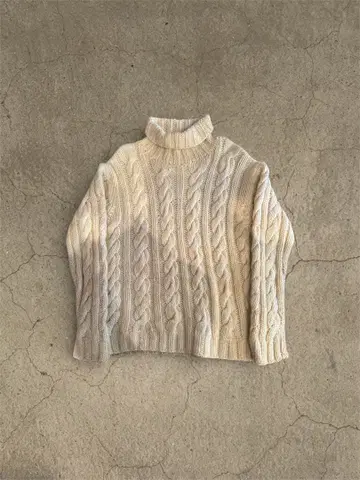 랄프 로렌 로우게이지 니트 터틀넥