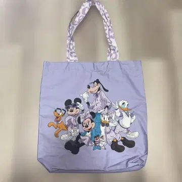 디즈니 Disney the market 오사카 한정판 토트백 표범 무늬