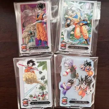 제일복권 DRAGONBALL 40th 하위상 4점 세트