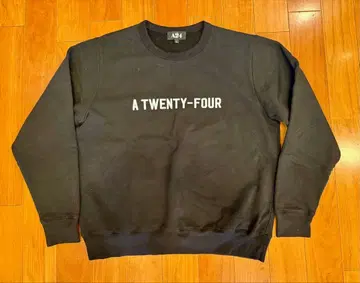 미사용품 A24 'A TWENTY-FOUR' 맨투맨 L사이즈