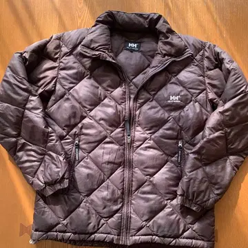 베리한센 다이아 퀼트 다운 자켓 브라운