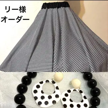 리 님 리퀘스트 서큘러 로카빌리 로큰롤 귀걸이 목걸이