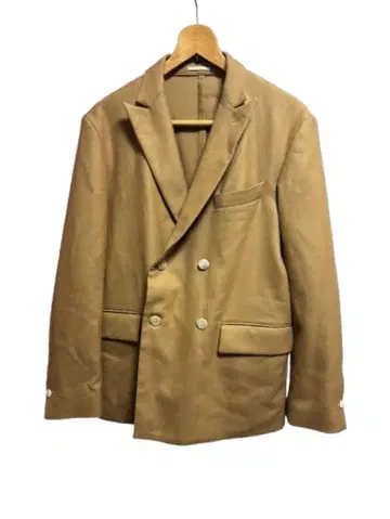 AILE EDIFICE 베이지 더블 브레스트 테일러드 자켓