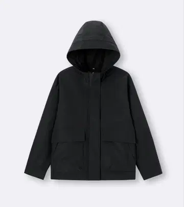 GU 마운틴 후드티 블랙 M