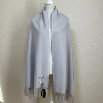 새상품 다마 컬렉션 dinos 캐시미어 100% 대형 스톨 퍼플 계열