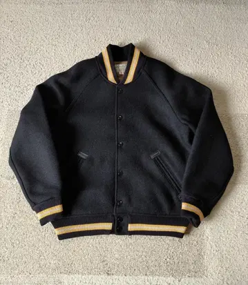 사이즈 42 WAREHOUSE 웨어하우스 바시티 블루종 블랙