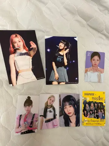 Kep1er 포토 카드 세트 사인 포함