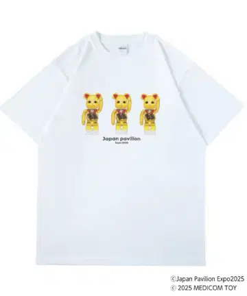 베어브릭 오사카 만박 셔츠