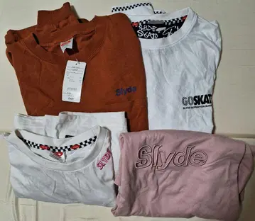 Slyde 셔츠 4세트