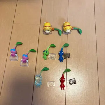 목욕 피크민 피규어 세트 6개