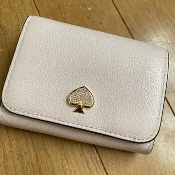 케이트 스페이드 핑크 접이식 지갑