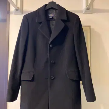 브룩스브라더스 블랙 체스터 코트