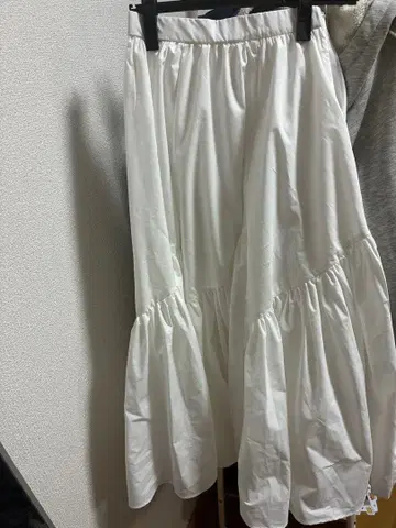 개더 절개 스커트 basement