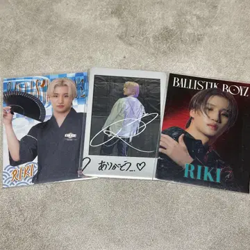 마츠이 리키 포토 카드