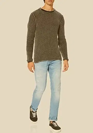 REPLAY AGED 10 크루넥 코튼 풀오버