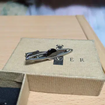 OLIVER 넥타이핀 VO:10002B 실버/블랙