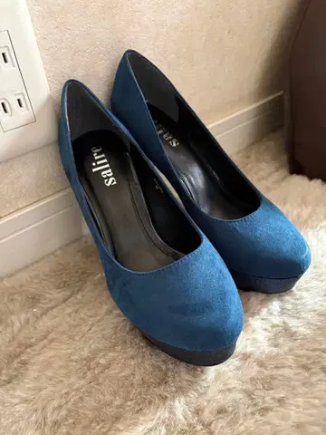salire 파랑 하이힐