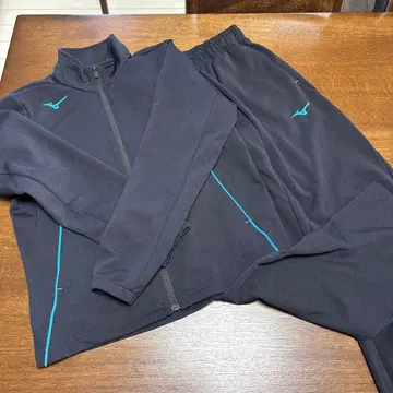 Mizuno 블랙 상하의 저지