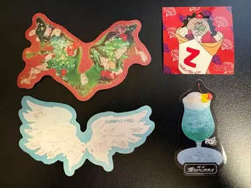 계속 한밤중이면 좋을 텐데 즈토마요 스티커 세트 라무페가 마리온 크레이프