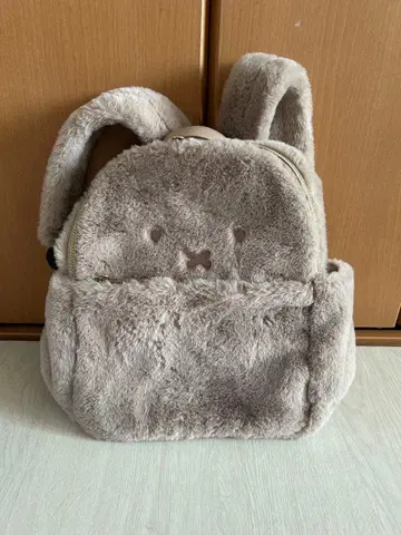 시후레 미피 퍼 백팩 miffy