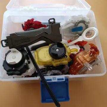 구형 베이블레이드 시계 부품과 스핀기어 세트