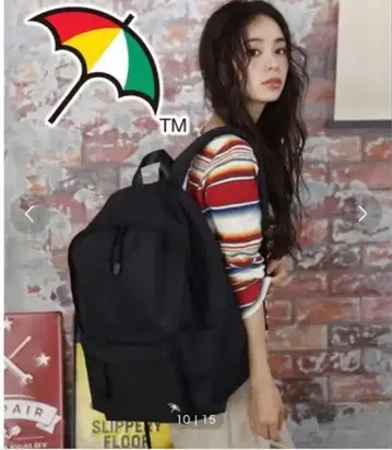 아놀드 파머 블랙 백팩 백팩