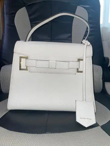 선착순 초특가 사만다 타바사 엠스크런치 (대) 화이트 핸드백