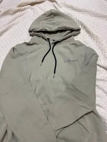 [Alexandros] 로고 후드티 M 사이즈 카키