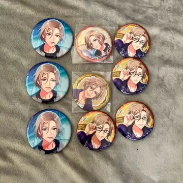 A3! 셋츠 반리 캐릭터 배지 캔뱃지 9개