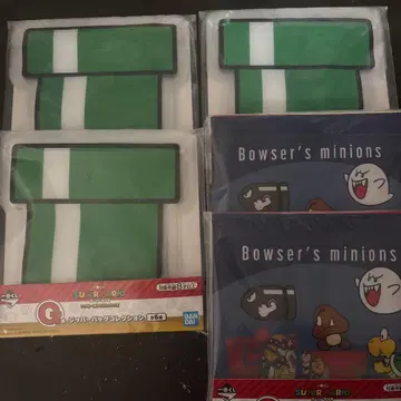 슈퍼 마리오 지퍼 백 컬렉션 6세트