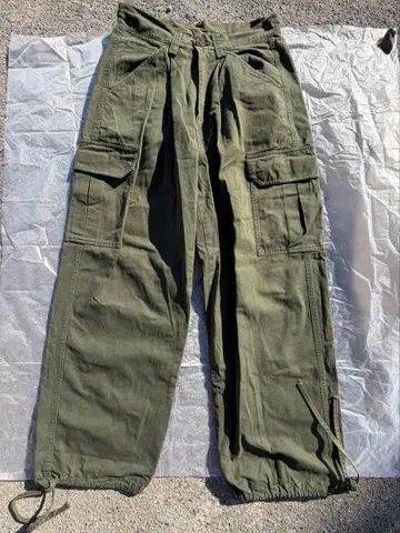 Bonbon Country Moment 카고 팬츠 워크 팬츠 군용 팬츠