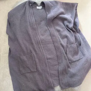 SNIDEL HOM 연보라 가디건