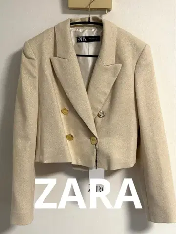 ZARA 테일러드 자켓 ( 라메 믹스 )