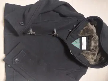 sunaokuwahara 더플 코트풍 자켓 블랙