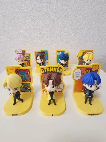 BTS TinyTAN Butter 미니 피규어 7개 세트