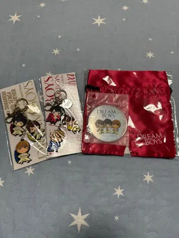 DREAM BOYS 키링과 캔 거울