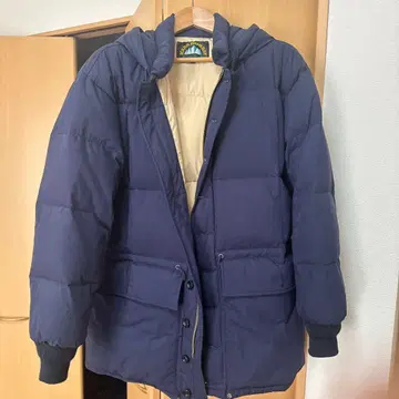 Eddie Bauer Kara Koram 다운 자켓 XXL 네이비