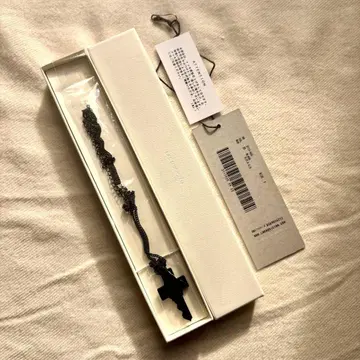 LAD MUSICIAN 크로스 키 네크리스 블랙