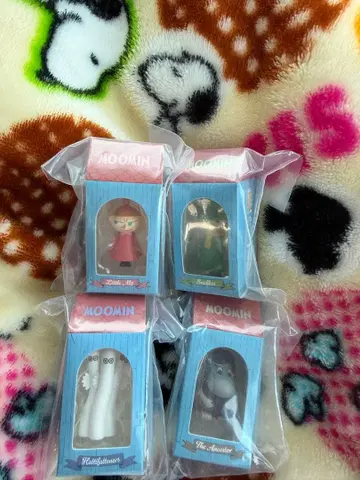 무민 캡슐 토이 4체 세트