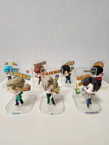 BTS TinyTAN Dynamite 미니 피규어 7체 세트