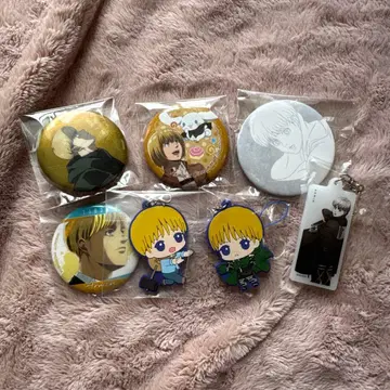 진격의 거인 아르민 굿즈 캔뱃지 아크릴 스탠드