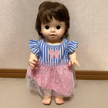 포포짱 인형 파랑과 핑크 드레스