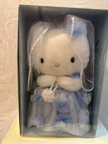 헬로키티 웨딩 인형 2체 세트