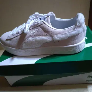 Puma 베이지 스니커즈 23.5cm