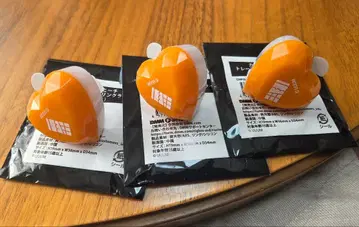 컬러풀 피치 반지 라이트 에토 오렌지 3개 카라피치 토부 동물공원